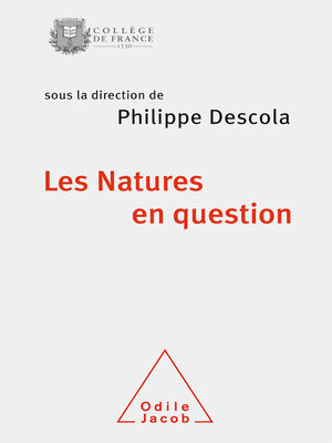 cover image of Les Natures en question